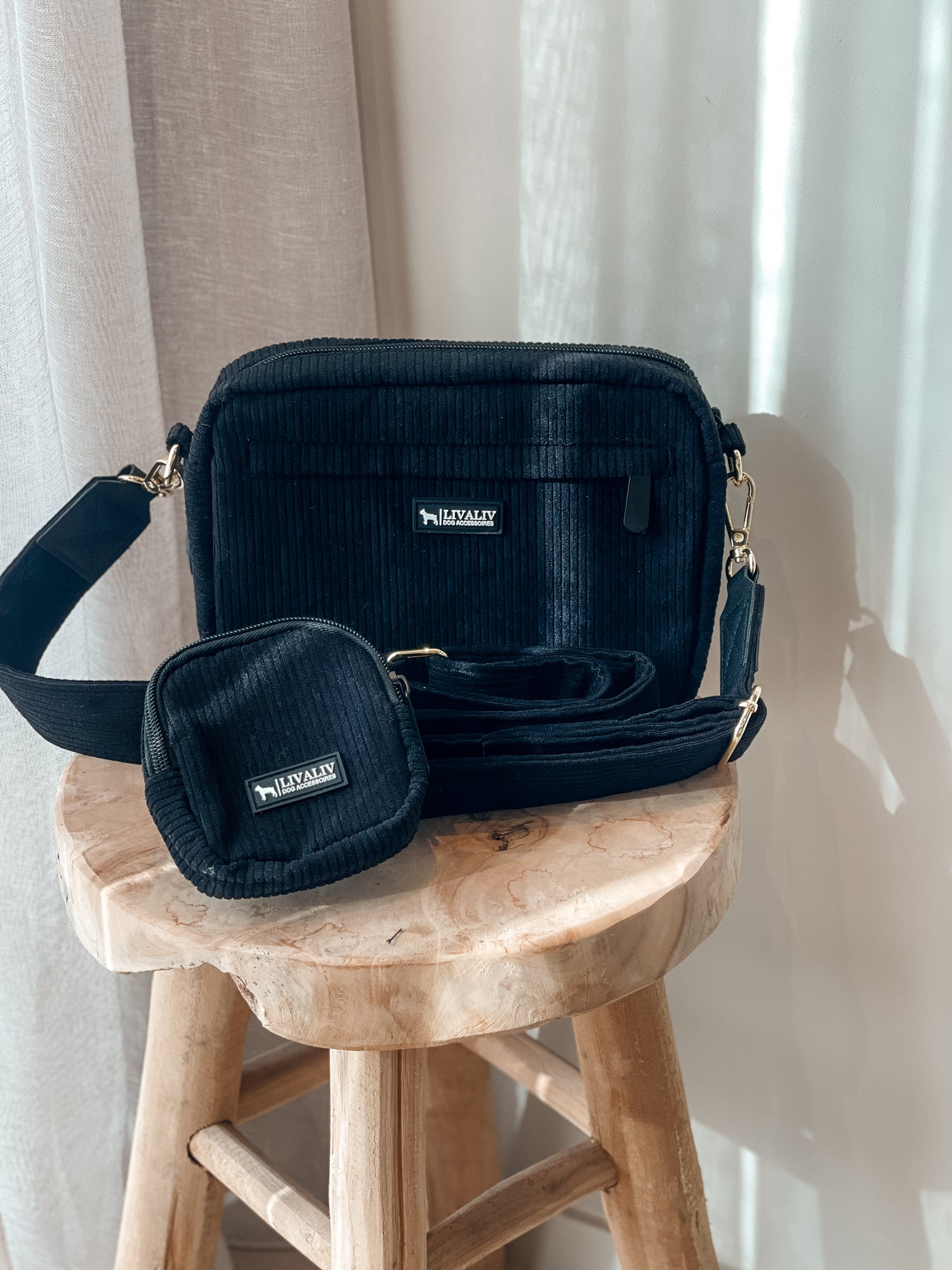 Dogmom handtas - Zwart