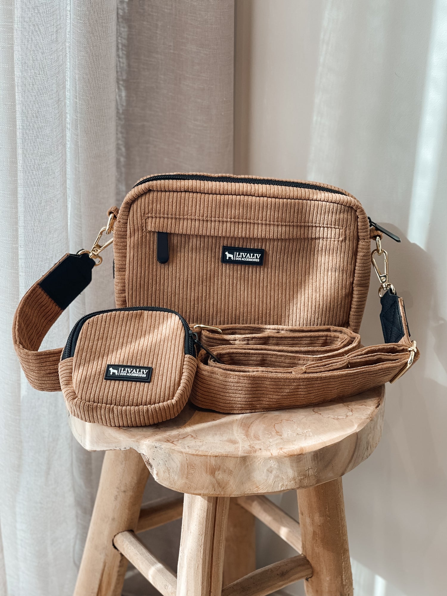 Dogmom handtas - Beige