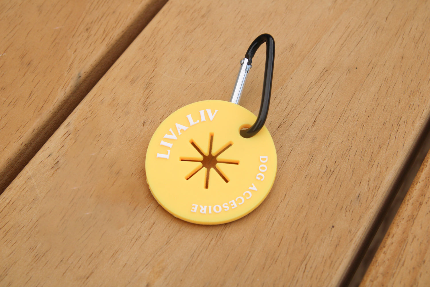 Poepzakhouder - Geel