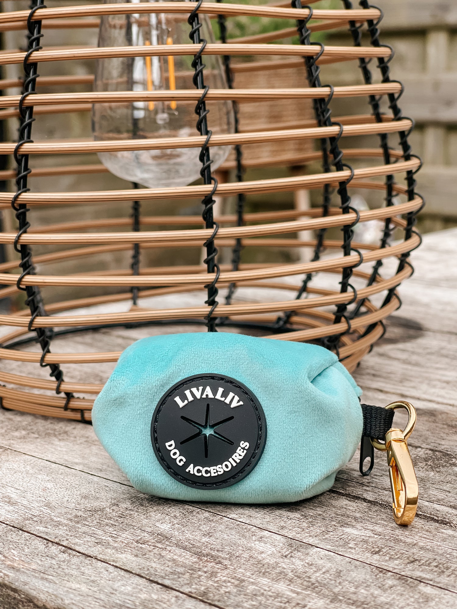 Poepzakjeshouder - 'Hint of mint'