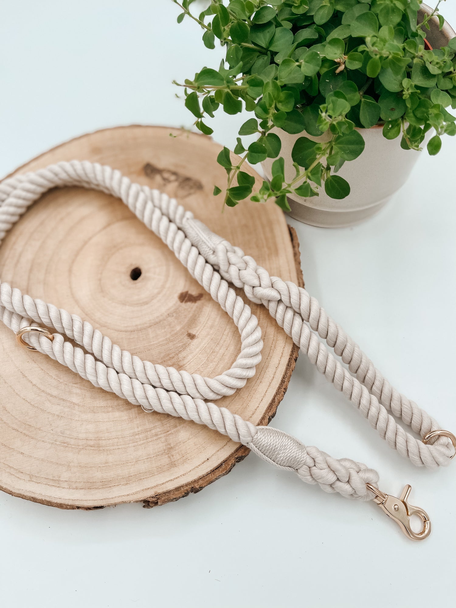 Leiband - 'Twist beige'